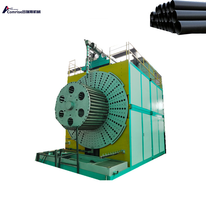 HDPE stor diameter Hollowness vägglindningsrörsmaskin